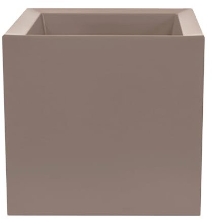 WELL HOME MOBILIARIO & DECORACIÓN Maceta Modelo Cubo Dan-i 95L Cemento