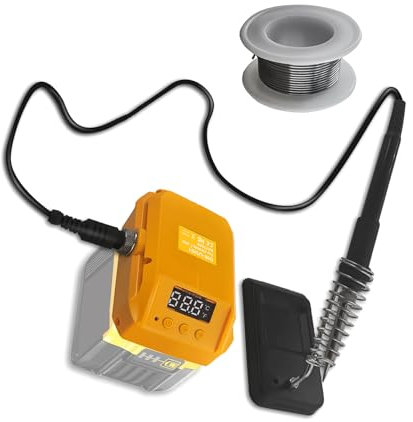 Saldatore Stazione Strumento per DeWalt 18/20V Batteria, Cordless Portatile Elettrico Saldatore Stazione