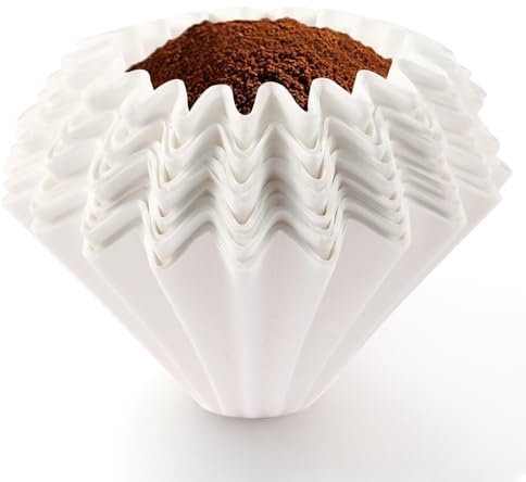 200 Stück Stagg [XF] Pour Over Kaffee-Papierfilter (weiß) | Papier-Kaffeefilter für die Stagg [XF] Tropfkaffeemaschine
