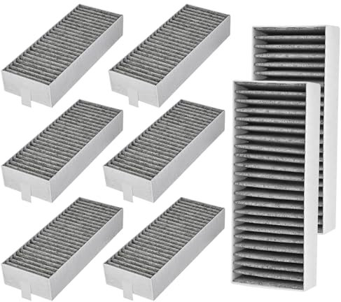 Herboom 8 Stück Aktivkohlefilter für Siemens HZ9VRCR0 17004796/ Bosch HEZ9VRUD0 17004811/ Neff Z821VR0 17004806/ Gaggenau CA282111/ Constructa CCZ9VRCRCR0 17006669, Umluftersatzfilter Zubehör