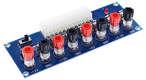 Vaguelly ATX Power Board Pin Desktop PC Adapter Hochleistungs Stromversorgung für ATX Einfache Installation Stabil Zuverlässig