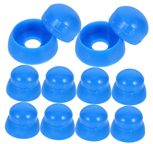 HEALSOPTHY 10pcs Playground Plastic Nut Protection Caps Plastic Screw Bolt Covers for Outdoor Playground Equipment Slides Safety
