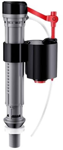 Spülventil für Toilettenspülkasten Toilet Tank Flush Valve Adjustable Height Replacement Kit 19.5-30.5cm Toilets Filling Valves for Repair