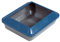 Catit Katzentoilette Größe M mit Rand schatten, blau/grau