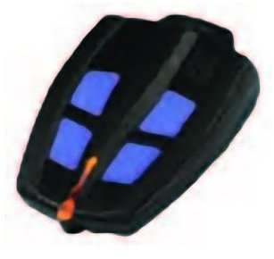 SUN CLONE 4CH TELECOMANDO QUADRICANALE 433,92 MHZ 4 CANALI RIB ACG6058