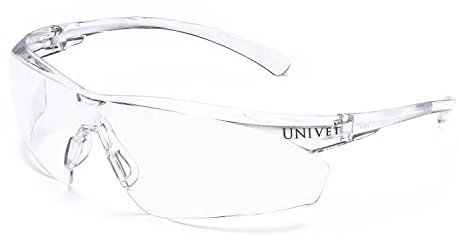 Univet 505U.00.00.11 Schutzbrille Nr.505U mit klarem Glas in transparent