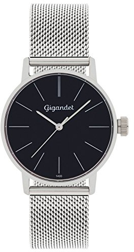 Gigandet Damenuhr Analog Quarz mit Metallarmband Minimalism