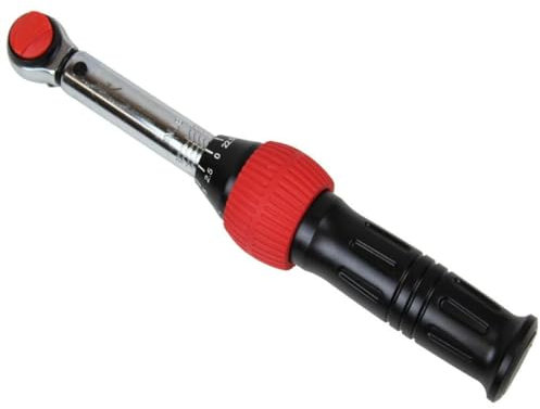 K Tool International - 3/8 Zoll Drehmomentschlüssel, 127-635 cm (50-250 Zoll) Kapazität, Ratschen-Stil, haltbare Stärke, einfach zu lesende Messungen; KTI72140