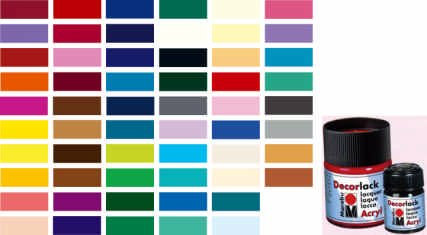 Marabu GmbH & Co.KG Decorlack mattweiß