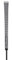 Golf Pride Z-Grip Cord Grip (Black)
