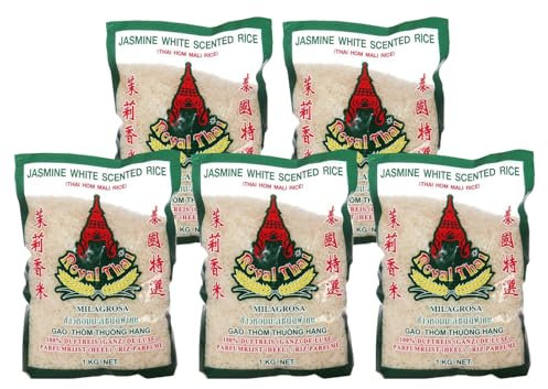 Riz parfumé au jasmin 5x1kg riz au jasmin ROYAL THAI riz au jasmin (5x1kg)