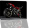 Dark ducati Bild auf Leinwand -- 60x40 cm fertig gerahmte Kunstdruckbilder als Wandbild - Billiger als Ölbild oder Gemälde - KEIN Poster oder Plakat