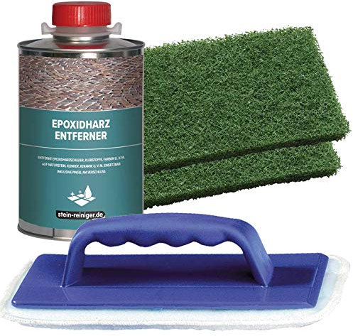 stein-reiniger.de: Epoxidharz Entferner 1L Handpadhalter Handpad SET