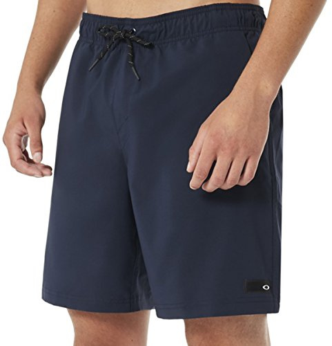 Oakley Men's ACE Volley 18 Swim Trunks, Fathom, Medium