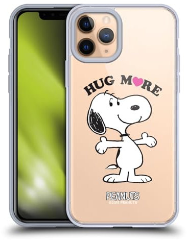 Head Case Designs Offiziell Offizielle Peanuts Mehr Snoopy Umarmung Soft Gel Handyhülle Hülle kompatibel mit Apple iPhone 11 Pro