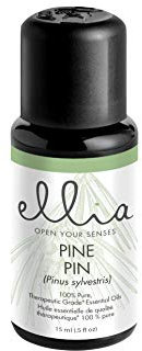 House of Marley Homedics Ellia - Ätherisches Pinienöl für Aroma-Diffusor und Aromatherapie, 100% reine Pinie, in hochwertiger Glasflasche, zur Entspannung, 15 ml, Pinie