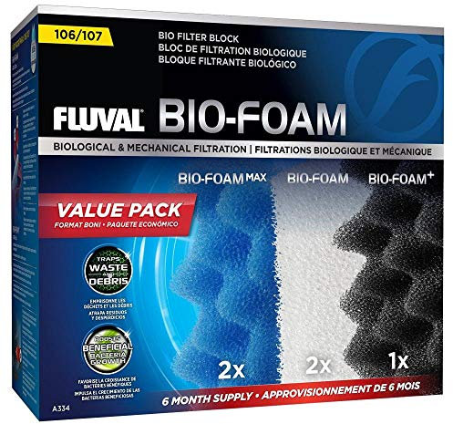 Fluval 107 Bio-Foam Pack 6 Monate 250 g