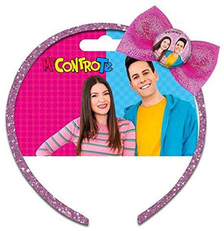Coriex Me contro Te Cerchietto Rosa per Bambine Fan di Me contro Te, 1 Unità