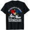 Unterschätze niemals einen alten Mann - Tischtennis Humor T-Shirt