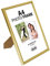 ALBERT AUSTIN - Photo Frame of Numerous Sizes - Adaptable to Many Types of Photos - with Resistant Front Panel and Easy to Disassemble - with Elegant Edge and Modern Design (1 X A4, Gold)