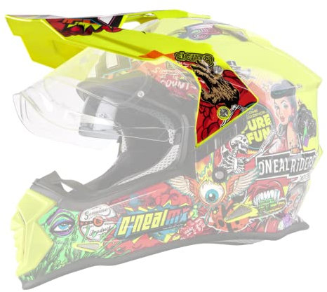 O'NEAL | Ricambi Casco Moto | Enduro Motocross | Visiera di ricambio per il Casco SIERRA CRANK V.23 | Visiera di ricambio Casco SIERRA CRANK V.23 | multi | Taglia unica