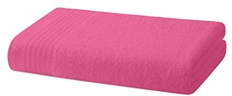 Degrees home - Grand Ensemble de Serviettes de Douche - Ensemble de Serviettes de Bain - 1 Grande Serviette de Douche - 100% Coton - 480 g/m2-95x140 cm - Rose