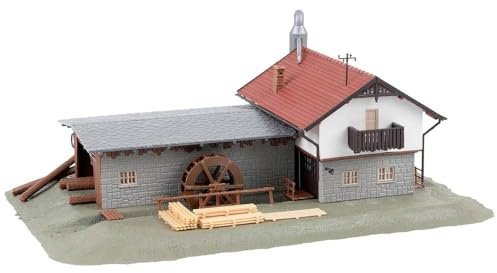 FALLER 191787 - Sägewerk - Spur: H0 - Gebäude für Modelleisenbahnen - Maßstab: 1:87, Divers