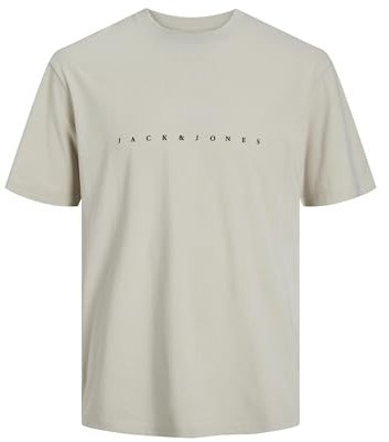 JACK & JONES Jjestar Jj Tee Ss Noos Homme Short de survêtement, Beige, XXL