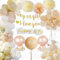Gender Reveal Party Decorazione, Girl Or Boy Ballon Baby Shower Decorazione Set, Palloncini Baby Shower, Boy Or Girl Banner Coriandoli rosa e blu Baby Palloncino Foil for Baby Shower Decorazioni