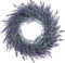 COLORSPEC Ghirlanda di lavanda per porta d'ingresso, 48 cm, ghirlanda artificiale primaverile estiva per San Valentino, per tutte le stagioni, protezione dai raggi UV, per esterni, per feste di nozze,