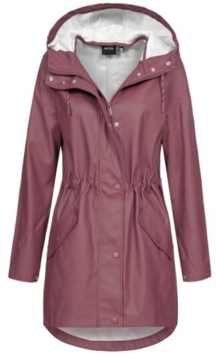 VERO MODA Vmmalou Noos Veste enduite Courte, Rose, S Femme
