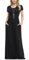 Anelune Dresses for Women's Short Sleeve Loose Plain Maxi Dresses Casual Long Dresses with Pockets(Black-L)