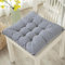 Hixingo 2er Set Stuhlkissen, Sitzkissen Stuhl, Stuhlkissen 40x40, Patchwork-Druck Sitzkissen Bank, Sitzunterlage Outdoor & Innen, Sitzauflagen Chair Cushion für Wohnzimmer (40cm,Gestreift)