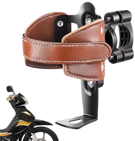 Porte-gobelet passager pour moto - Porte-bouteille d'eau pour vélo électrique, porte-bouteille d'eau pour moto, support amovible stable et robuste, accessoires de moto pour équitation, scooter