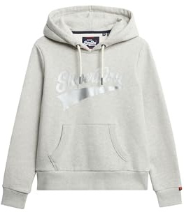 Superdry Damen Super Athletics Kapuzenpullover