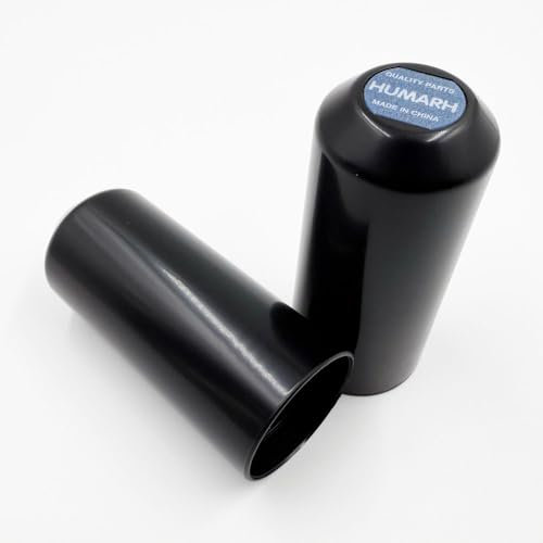 HUMARH Battery Cover for Shure PG58 PG24 PG288 PG2 Wireless Microphone, Black, 2-Pack