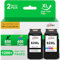 62XL Druckerpatronen 62 XL Kompatibel für HP 62 Druckerpatronen 62XL 62XL schwarz Patronen für Envy 5540 5548 7640 5640 5646 HP OfficeJet 250 200 5740 5742(2 Pack)