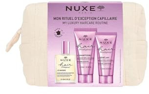 Nuxe Hair Prodigieux Pochette Maschera Pre-Shampoo 30 ml + Shampoo 50 ml + Balsam 30 ml