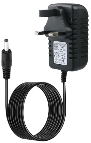 21W 15V 1.4A Power Supply Charger for Alexa Echo 100-240AC 2m UK | Power Cable Replacement for Echo (1st & 2nd Gen) Echo Plus 1st Gen Echo Show 1st Gen Fire TV 2nd Gen Echo Look Echo Link