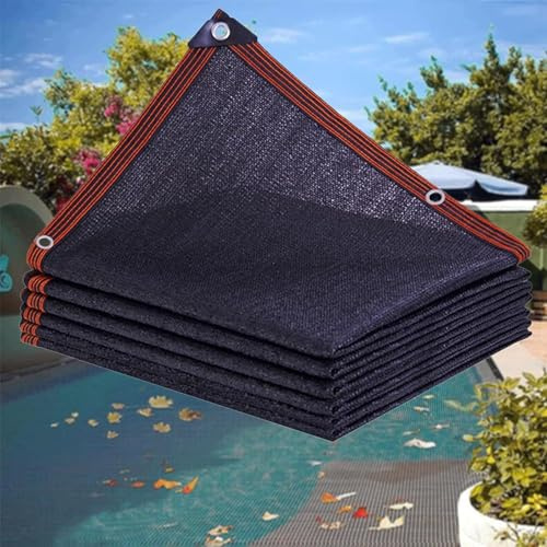 Poolschutznetz für Rechteckig Pool,Netz-Poolabdeckungen, Feinmaschig Netz Poolabdeckung Für In Und Oberirdische Pools Auffangen Von Blättern im Winter(3x5m(10x16.4ft))