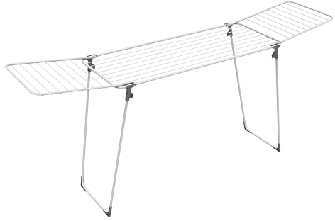 Rörets Wäscheständer Space | 22m Trockenlänge & Patentierte Verriegelung, 53x218x88 cm, Wäschentrocken von Schwedens führender Wächeständermarke