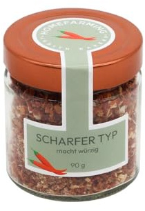 HOMEFARMING JUDITH RAKERS Gewürz - Scharfer Typ mit getrockneten Gartenkräutern zum leicht feurigen würzen von Grillgemüse, Fleisch & Co.