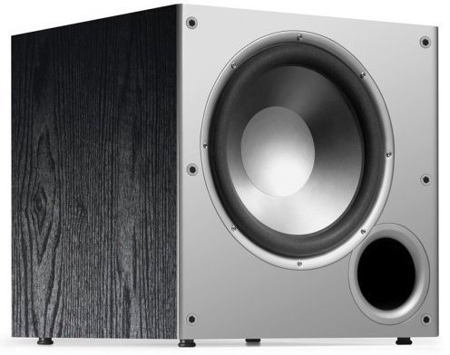 Polk Audio PSW10 - Subwoofer alimentato serie monitor da 10 pollici (singolo, nero) con mini cassetta degli attrezzi (fs)
