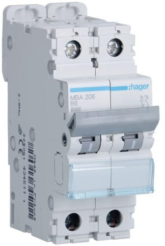 Int.aut.serie MBA 2P 63A B-6/10kA