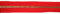 Endlosreißverschluss Metall, Goldschiene, 5 Meter, inkl. 10 Autolock Zipper/Farbe: 05 - rot