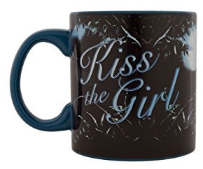 Silver Buffalo DP124834V Disney Princess Ariel Kiss the Girl Heat Reveal Keramikbecher, 590 ml