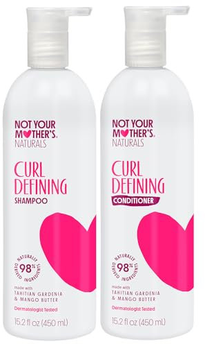 Not Your Mother's Naturals Curl Defining Tahitian Gardenia Shampoo & Conditioner, Doppelpack, 473 ml