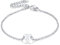 FaithHeart Sommer Armbändchen für Damen Buchstabe X Herz Armskette Freundschaftskette Armband