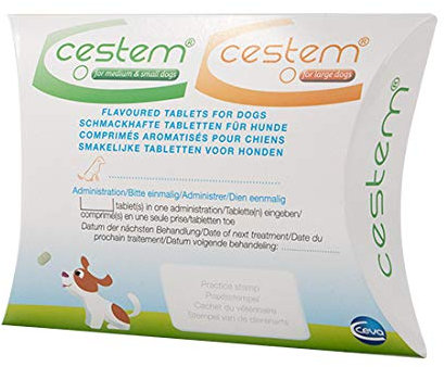 Cestem Worming Tablets, single tablet