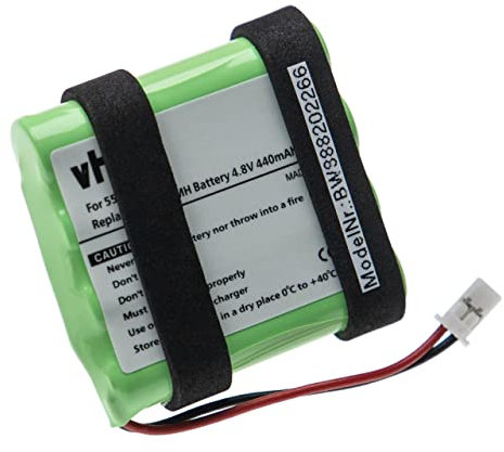 vhbw Batería Compatible con BMW 1ª Serie, 2 (F23), 2 (F22), 1 (F21), 1 (F20), 3 (F30), 2 (F87), 2 (F46), 2 (F45), 3 (F31) Coche (440 mAh, 4,8 V, NiMH